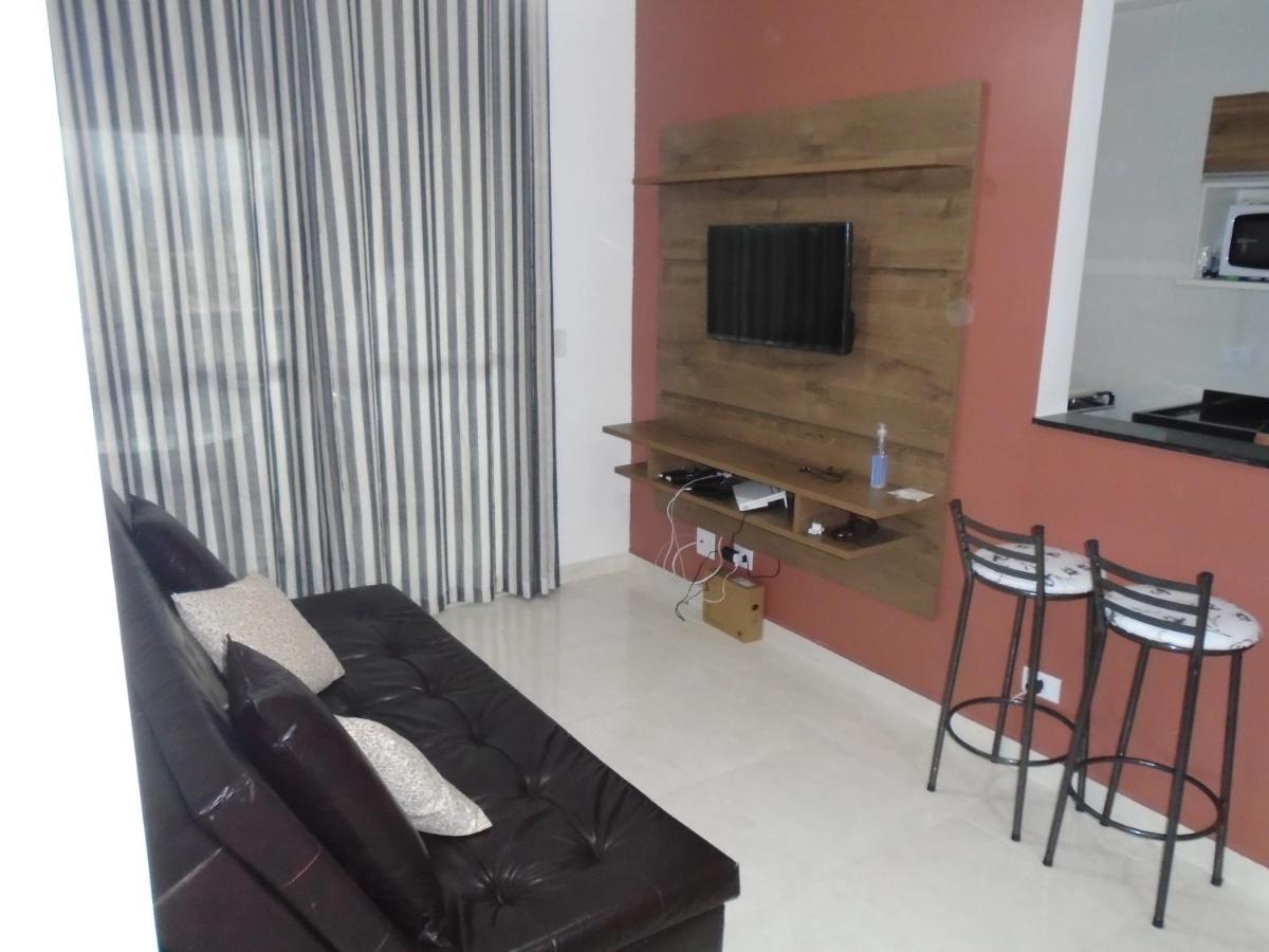 Apartamento Em Mongagua, Frente Ao Mar Екстер'єр фото